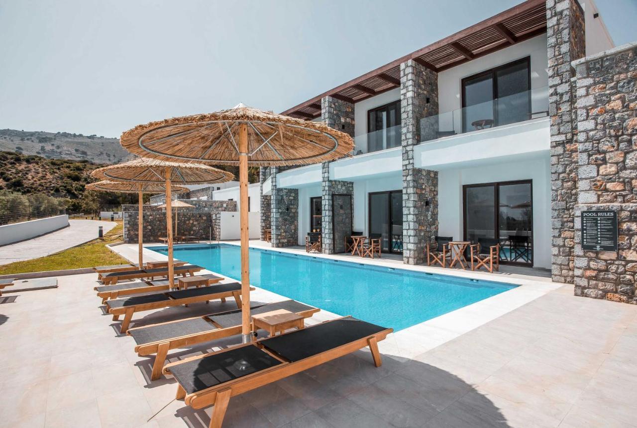Terra Pietra Luxury Villas & Suites Лардос Экстерьер фото