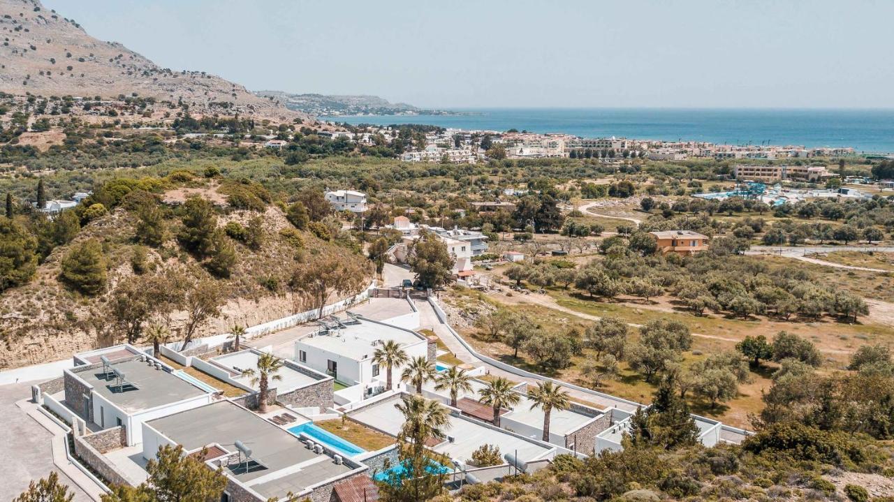 Terra Pietra Luxury Villas & Suites Лардос Экстерьер фото