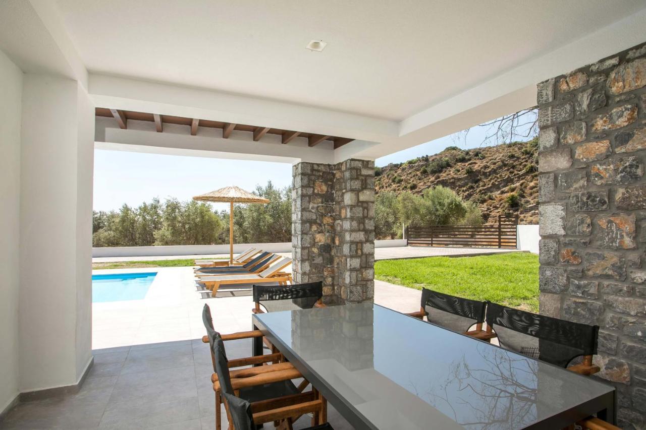 Terra Pietra Luxury Villas & Suites Лардос Экстерьер фото