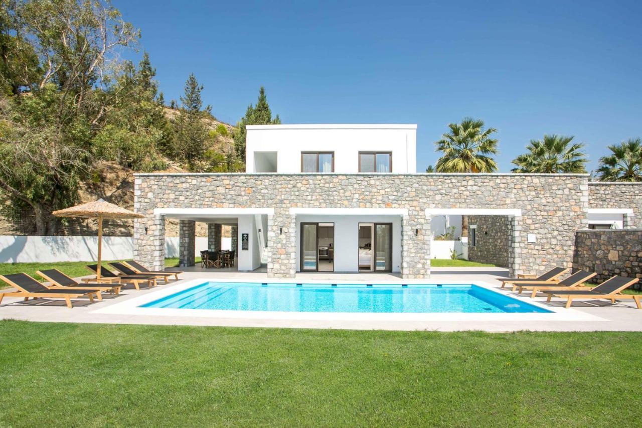 Terra Pietra Luxury Villas & Suites Лардос Экстерьер фото