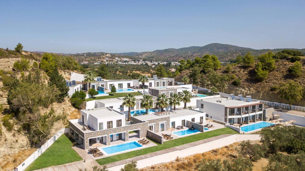 Terra Pietra Luxury Villas & Suites Лардос Экстерьер фото