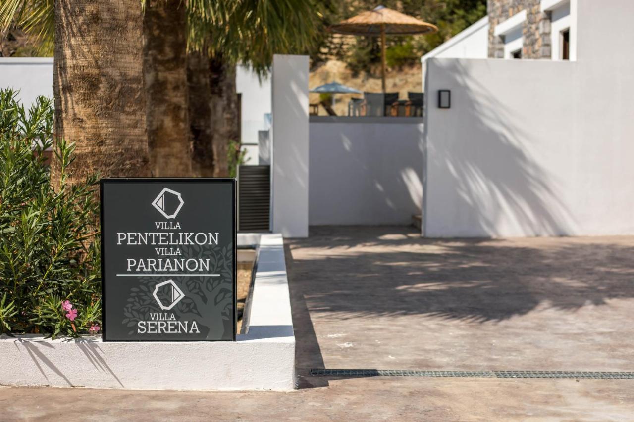 Terra Pietra Luxury Villas & Suites Лардос Экстерьер фото