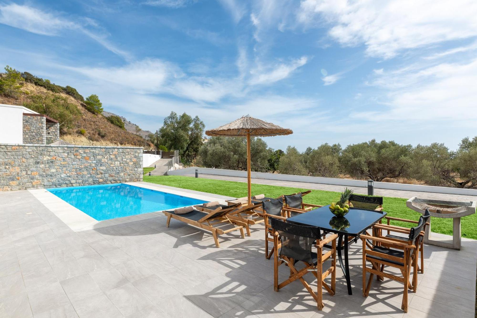 Terra Pietra Luxury Villas & Suites Лардос Экстерьер фото