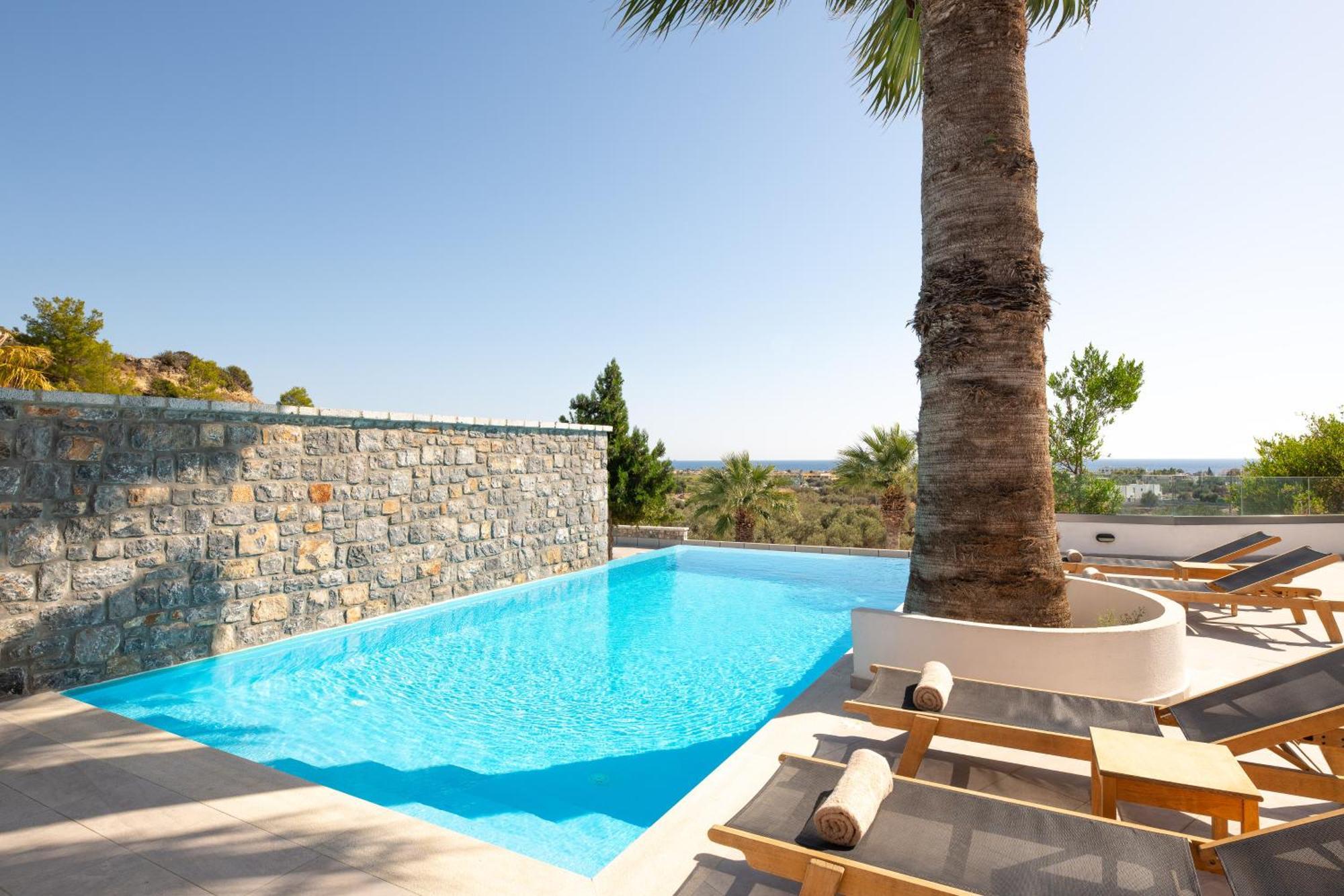 Terra Pietra Luxury Villas & Suites Лардос Экстерьер фото